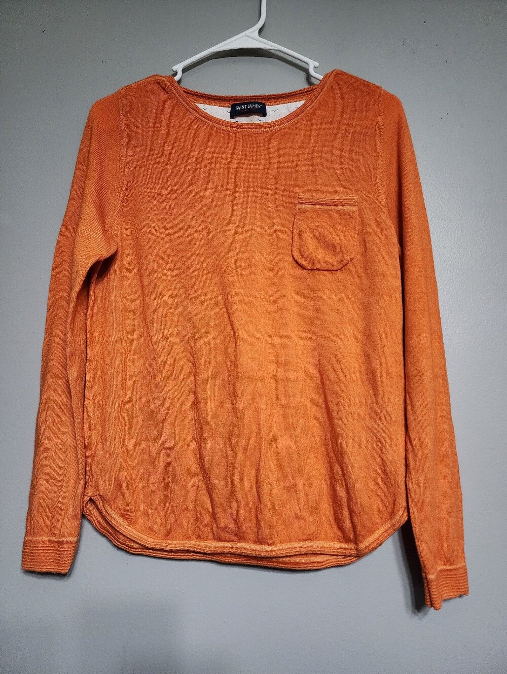 Saint James Wool Long Sleeve Top